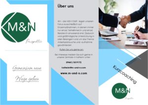 Flyer Kurzcoaching – Vorschau